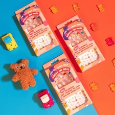 4 Boxes Kids Cute Colorful Press On Nails Gift for your kids (Wholesale)