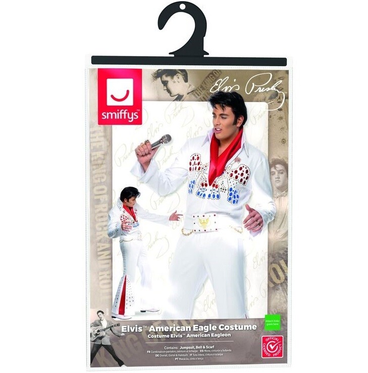 70's 〜 Elvis Presley スタジャン　USA製 ヴィンテージ Licensed 70s Elvis Presley Deluxe American Eagle Fancy Dress