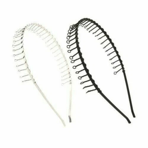 Fasce, fermagli e accessori elastici nero per l'acconciatura dei capelli