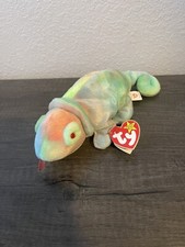 Ty Beanie Bebé Arco Iris Camaleón RARO