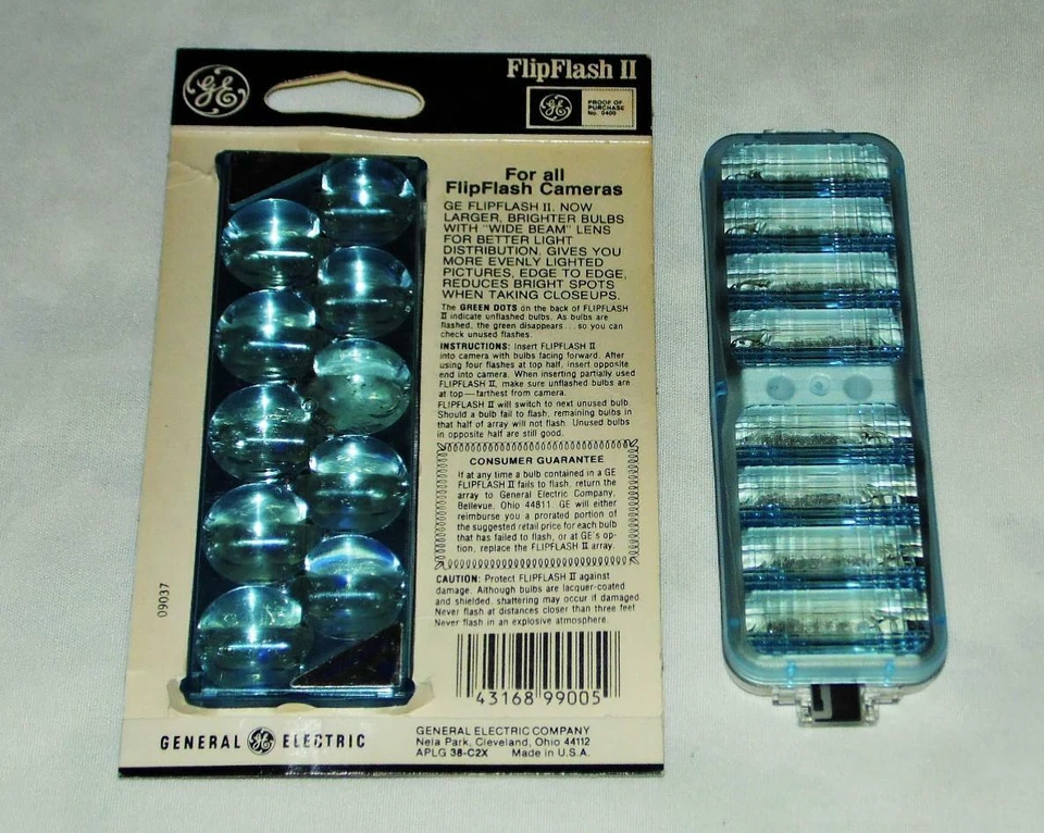 Bombillas flash vintage FLASHBAR MAGIC CUBES 25B y M3B + LOTE MIXTO ENVÍO EL MISMO DÍA Foto 2 de 4