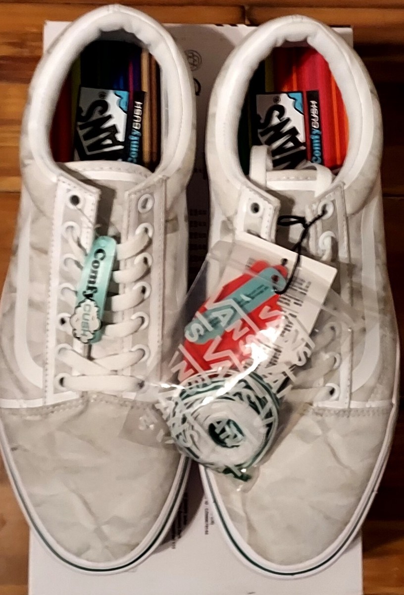 Size 11 - Crayola x Vans ComfyCush Old Skool DIY for sale  display picture 2