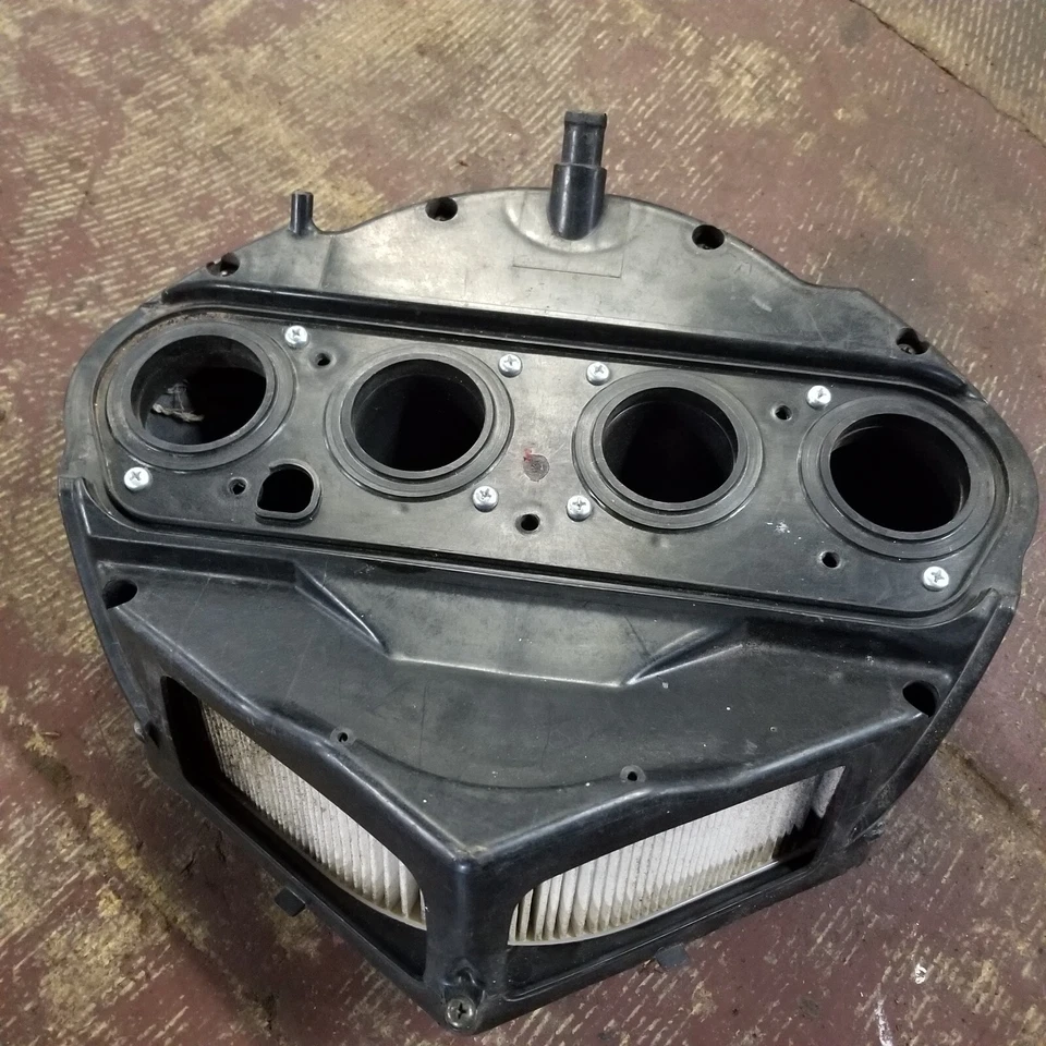 2004 2005 04 05 Kawasaki Ninja ZX10R OEM caja de aire admisión de aire caja de filtro 3 Foto 3 de 4