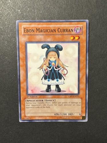 Yugioh - Ebon Magician Curran (Common) (1st Edition) - CRV-EN031