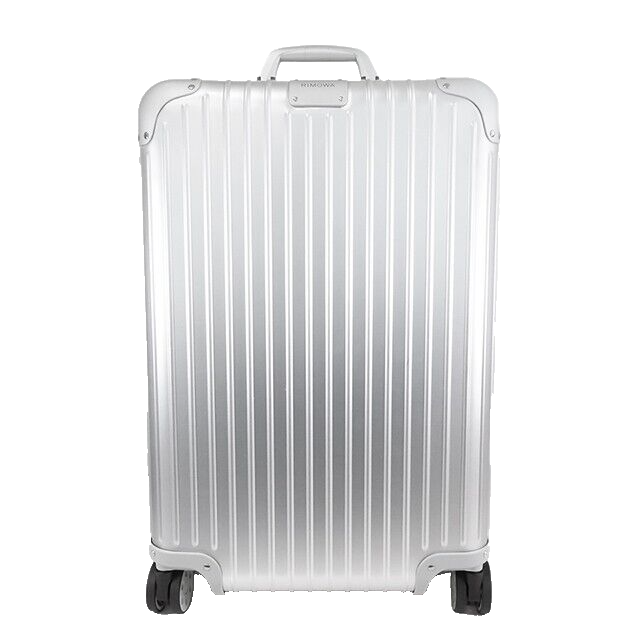 Rimowa Check-In M 60L Silver Aluminium 4-wheels Carry Case  