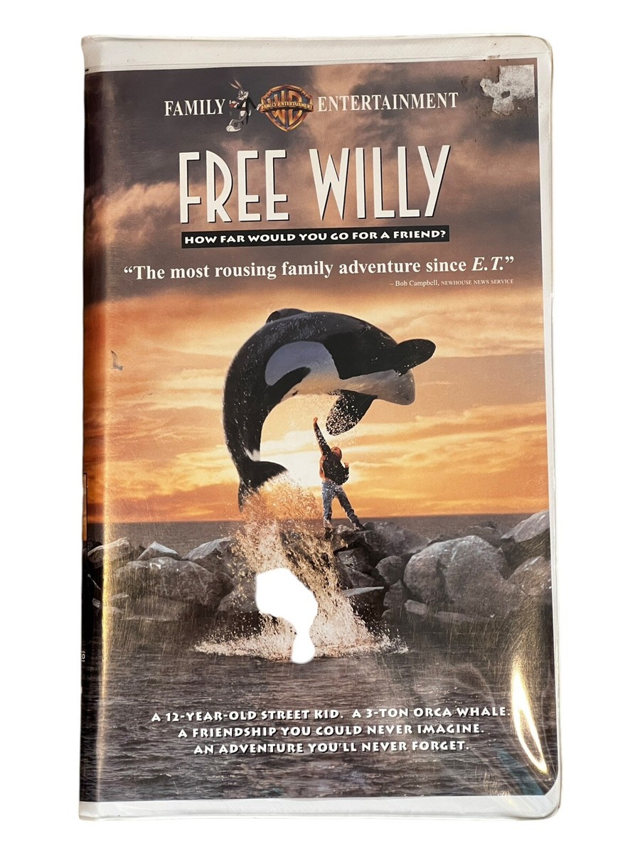 Free Willy (VHS, 1993, Clamshell) 85391800033| eBay