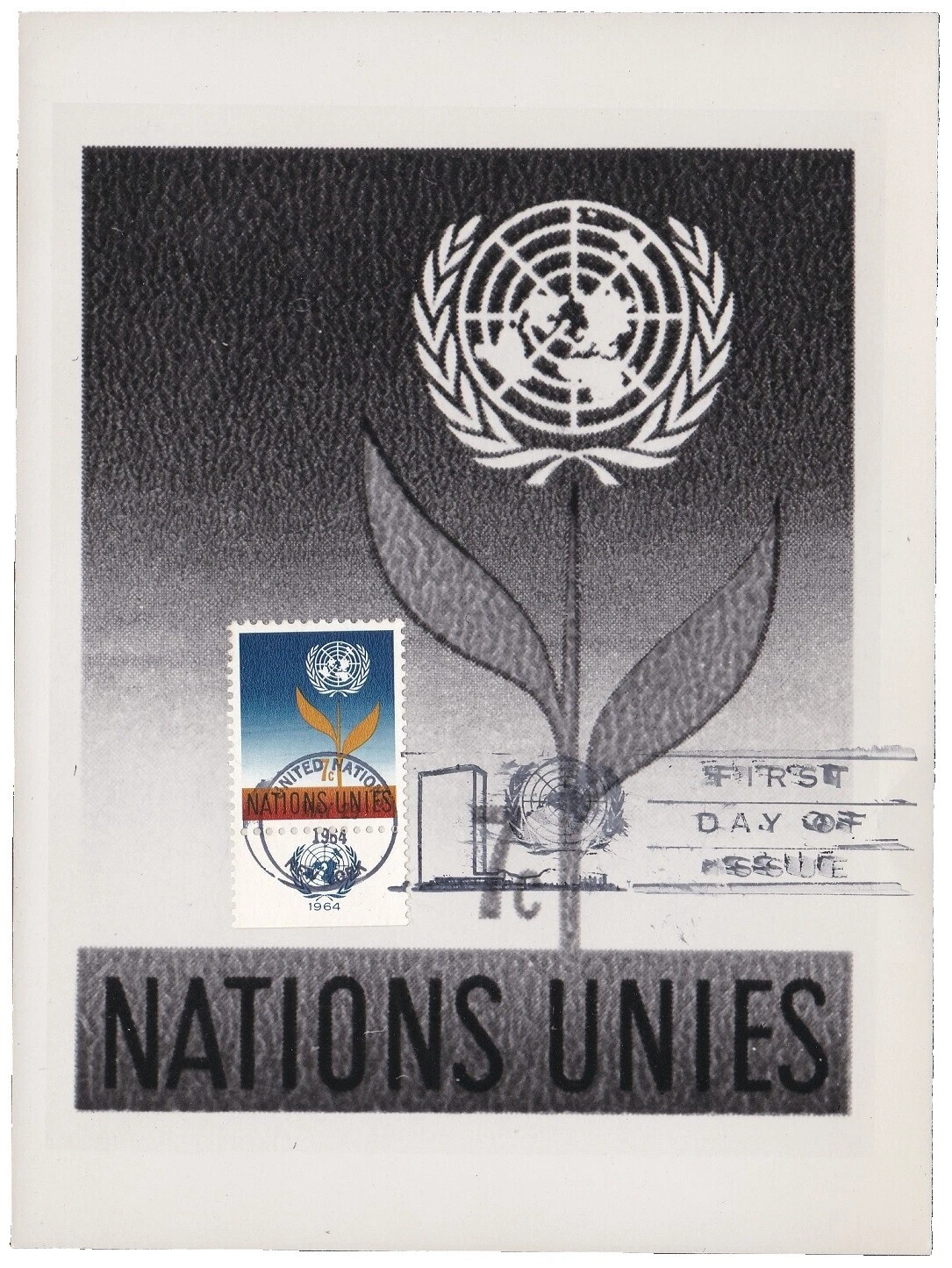 Mint Hinged United Nations Topical Postal Stamps