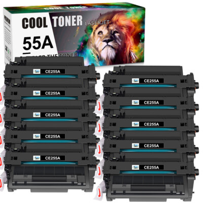 55A CE255A Toner Cartridge Compatible with HP 55A LaserJet P3015d 3015n 3016 LOT