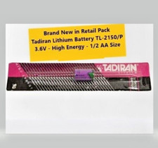 Brand New TADIRAN BATTERIES TL2150/P LITHIUM BATTERY 3.6V-1/2AA Axial Leads