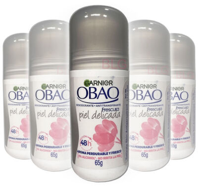 Garnier OBAO DELICATE SKIN Deodorant Antiperspirant Roll-On 48Hour Piel Delicada
