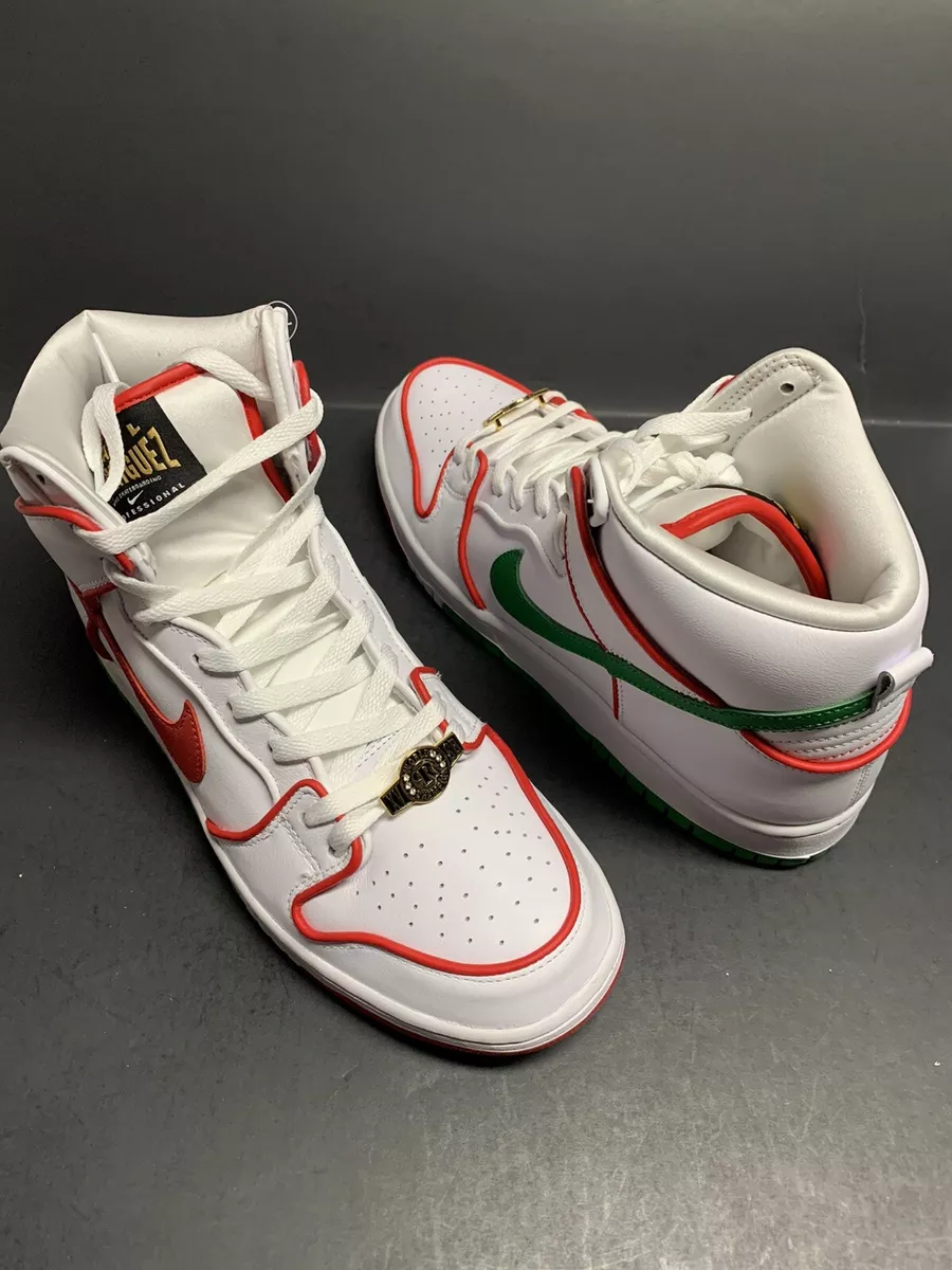 NIKE SB DUNK HIGH PAUL RODRIGUEZ CT6680 100 P ROD BOXING MEXICO