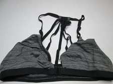 Btemptd Bra Size S Gray Wireless Unlined Racerback Front Closure Bralette