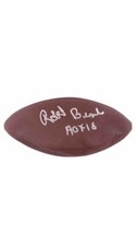 Robert Brazile Signed NFL Football Inscribed 