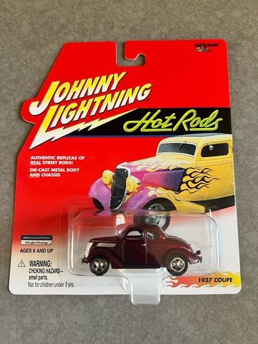 NEW 2001 Johnny Lightning Hot Rods Complete Set Incl A White Lightning Metal MOC - Picture 12 of 14