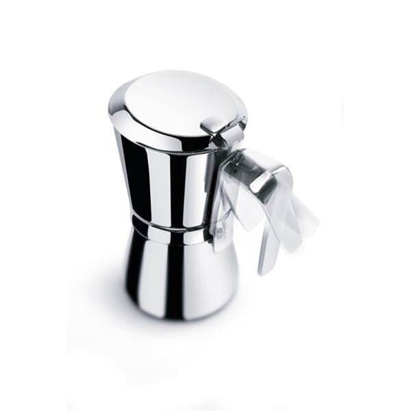 Giannini "Giannina" 6Espresso Cup Stovetop Maker, Silver for sale