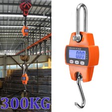 Mini Crane Scale Weight 300kg Heavy Duty Hanging Hook Scales Portable Scale UK