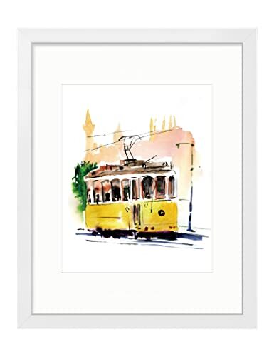 11x14 Picture Frames 1 Pack White Simple Designed Photo Frame For Pictures 11...-image