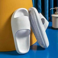 Unbranded white Thick-soled Women's SandalsThe New Couple Slippers new 40-41