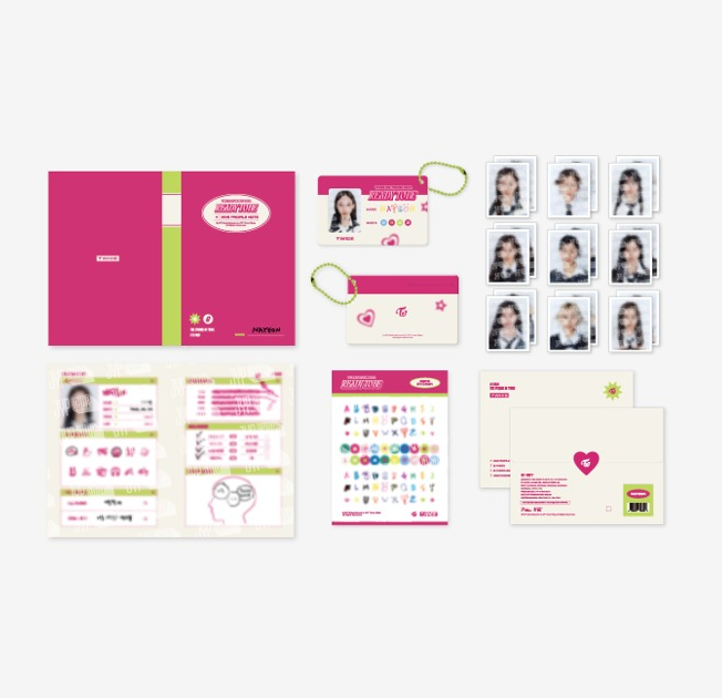 TWICE ID SET - READY TO BE World Tour Official MD Brand New Sealed