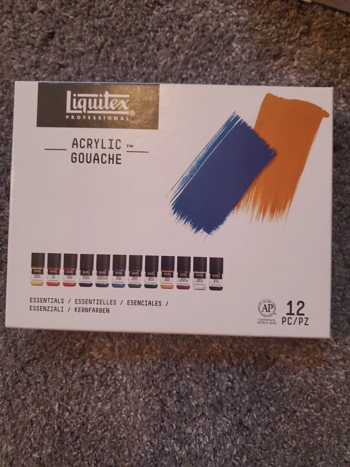 Liquitex Professional Acrylic Gouache, 12pcs