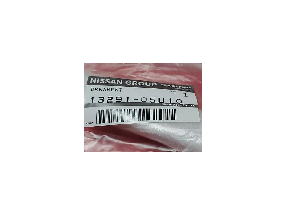 NISSAN GENUINE BNR32 GT-R Skyline Twin Turbo Outlet Pipes Emblem