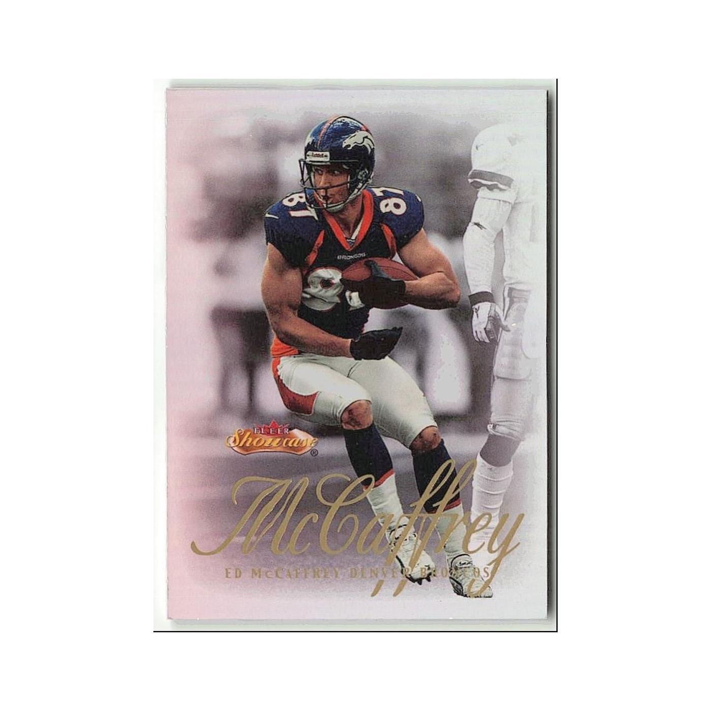Ed McCaffrey 2000 Fleer Showcase #77 Denver Broncos Football Card NM