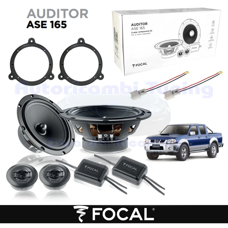 Vordere Lautsprecher 165Mm FOCAL AUDITOR ASE165 120W Für JEEP RENEGADE