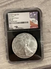 New Listing2024(P) SILVER EAGLE STAR PRIVY NGC MS70 FIRST DAY ISSUE JOHN MERCANTI SIGNED