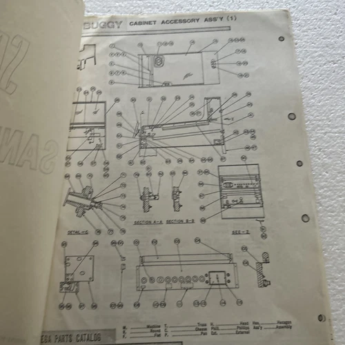 Copy Sega Sand Buggy Arcade Video Game Manual - Picture 2 of 2