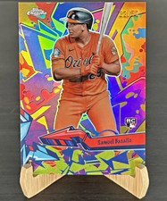 2026 Topps Chrome Samuel Basallo RC Gold /50 Wildstyle Baltimore Orioles WST-21