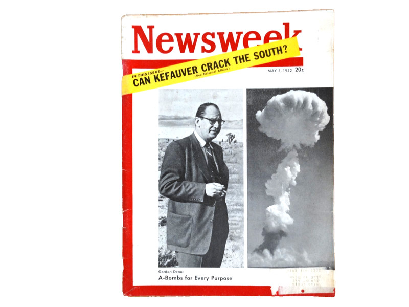 Newsweek – May 5, 1952 – Kefauver/Atomic Bombs