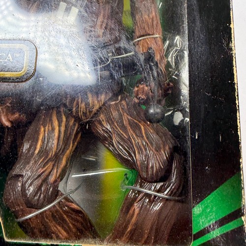 Star Wars Power of the Force Chewbacca POTF 13" Action Figure 1999 *BOX WEAR* - Picture 8 of 9