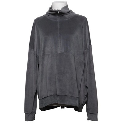Etirel, Fleecepullover, Größe: XL, Eti Anna Velour Sweater, Grau #nxp