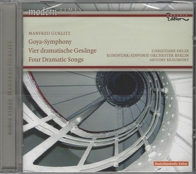 Manfred Gurlitt [Composer]; Antony, Gurlitt: Goya-Symphony; Vier Drama, audioCD