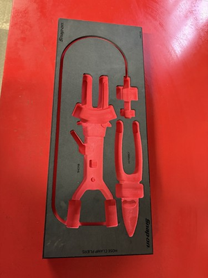 #ad #ad Snap On Red Foam Organizer FMPL15B Hose Clamp Pliers $99.00