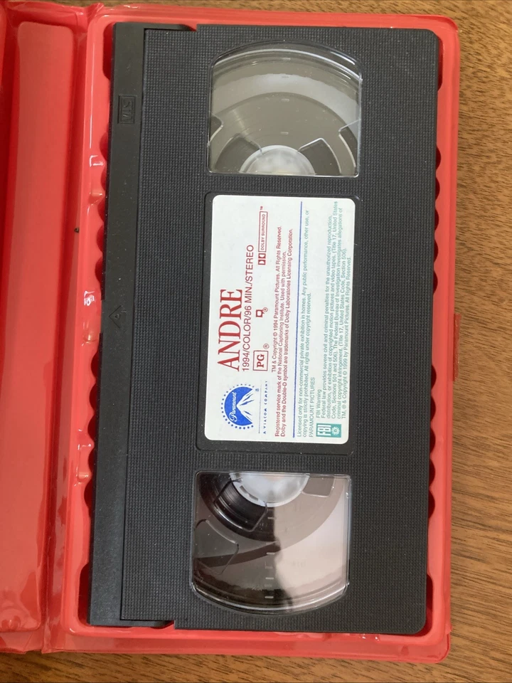 Andre VHS Paramount Family Favorites 1996 Untested — 第 2/3 张图片