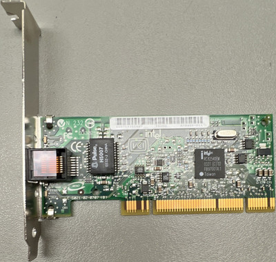 Intel PRO/1000 MT Desktop Adapter PCI LAN Card 1 Port 1Gbps Ethernet (RJ-45)