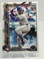 Orelvis Martinez 2025 Topps Holiday #H17 RC Toronto Blue Jays Rookie