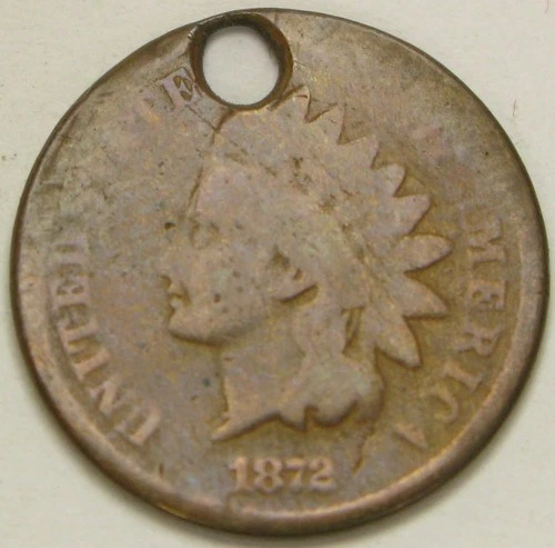 1872-P Indian Head Cent — photo from another recent sale