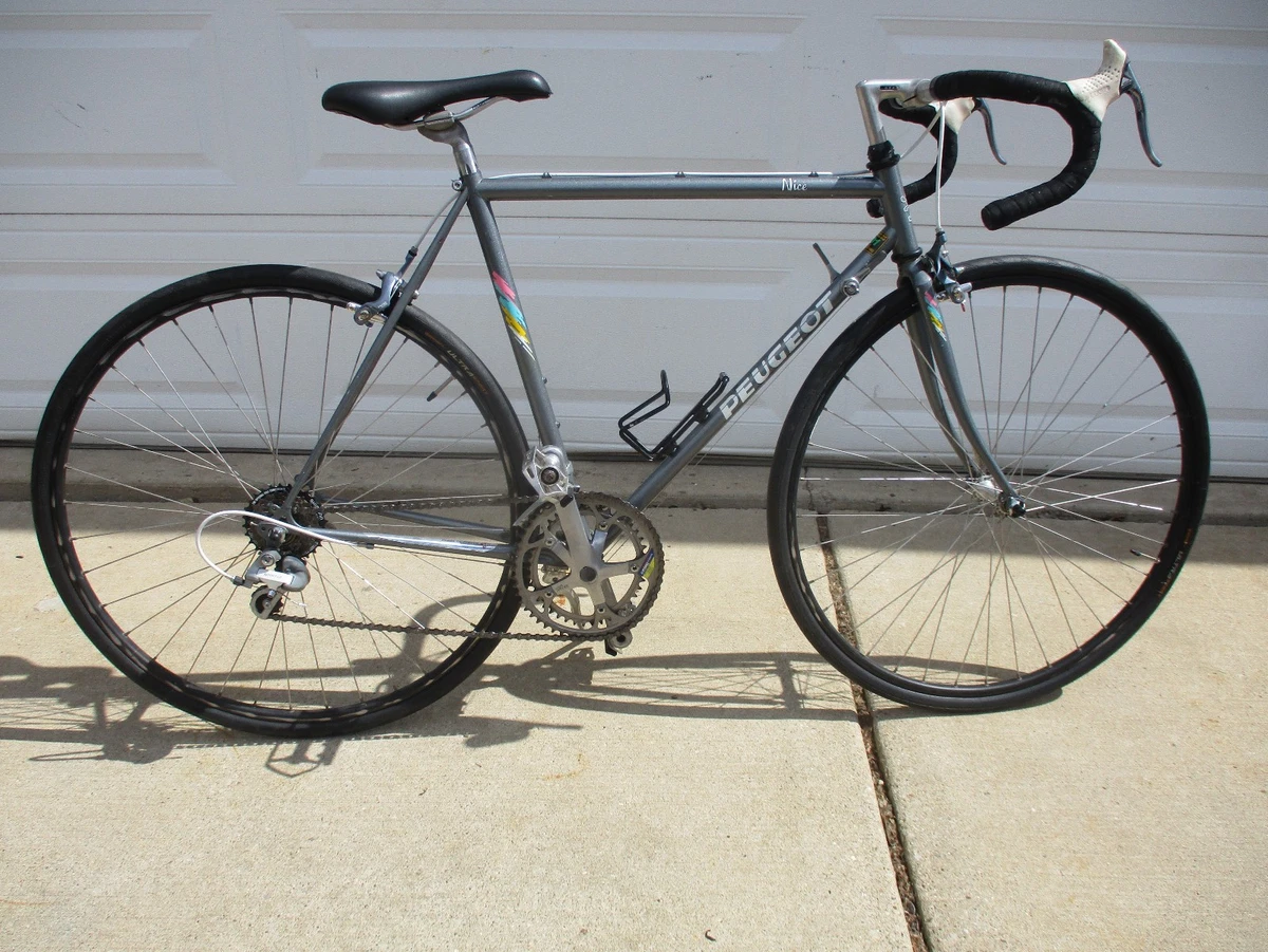 Sonnette Vélo Vintage AFA - Chrome, Logo Peugeot, Fabriquée En France, Occasion