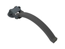 Passa cavo / Guida cavo - Portiera posteriore furgone, Nero, Plastica