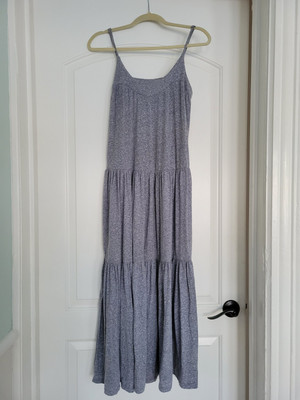 Z Supply Womens Tiered Long Tank Maxi Dress Size Small 