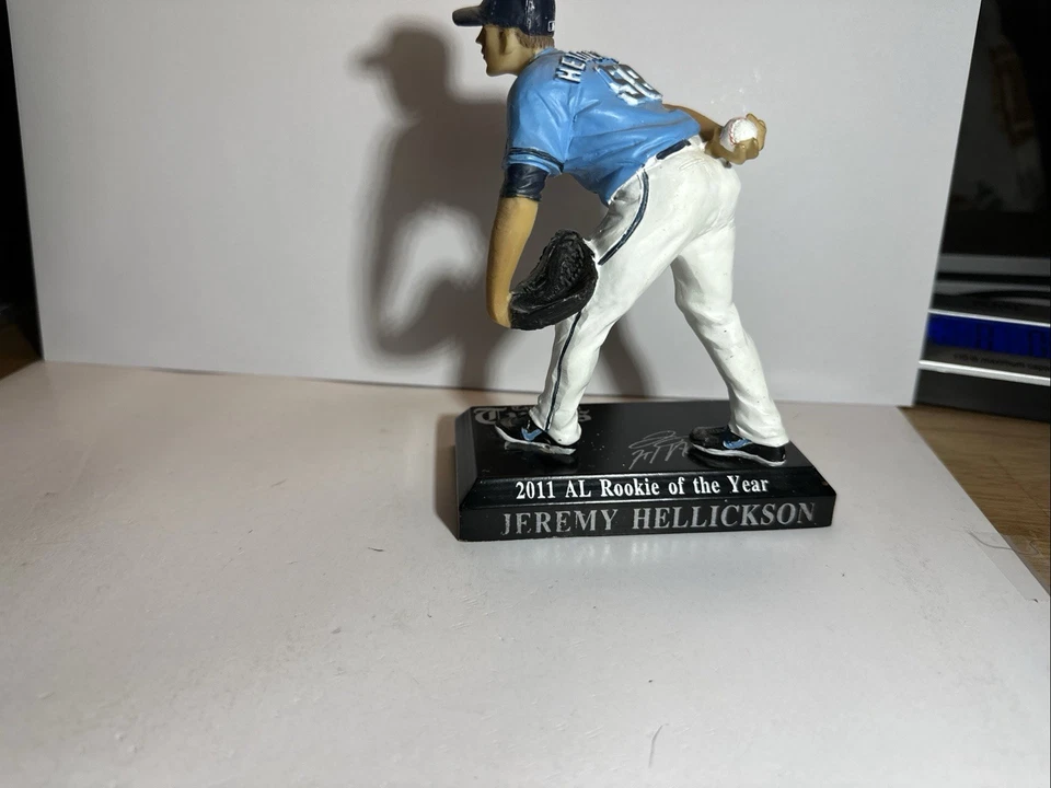 Sorteo del estadio de los Rays de Tampa Bay Jeremy Hellickson, novato del año 2011 de la Liga Americana Foto 2 de 4