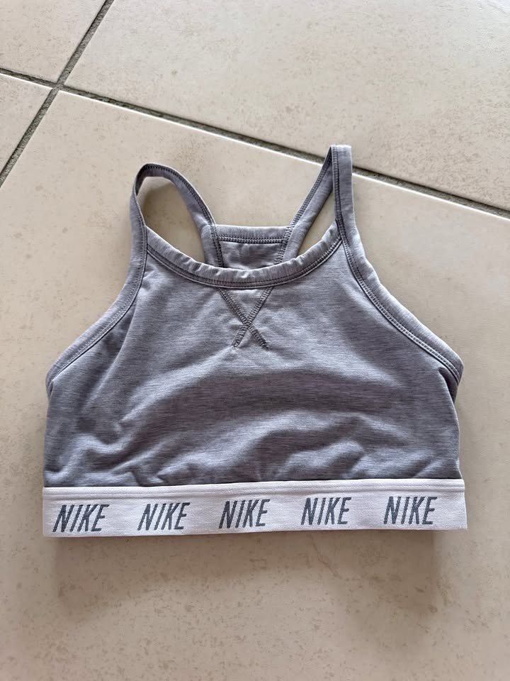 Nike Grey Sports Bra