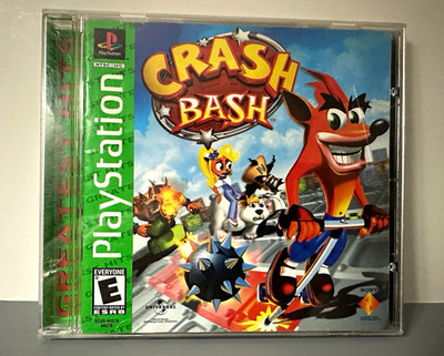 Crash Bash Greatest Hits Complete (Disc Manual Jewel Case) PS1 2000 NTSC-U/C