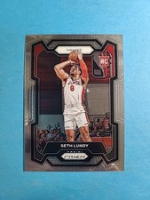 Seth Lundy 2023-24 Panini Prizm Basketball Card # 138 J3471