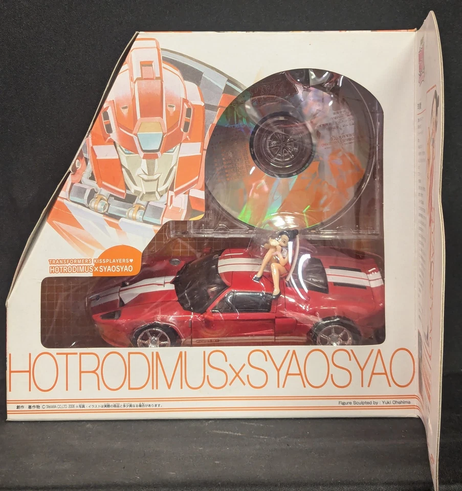 Takara Tomy Transformers Kiss Players Hotrodimus x SyaoSyao Figure - Japan - Image 3 of 3