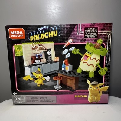 Mega Construx Pokemon Detective Pikachu Hi-Hat Cafe Building Set NEW SEALED OW25