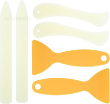 6 Pcs Folder Paper Creaser Set Bone Folders, Scoring Tool, Paper Creaser..