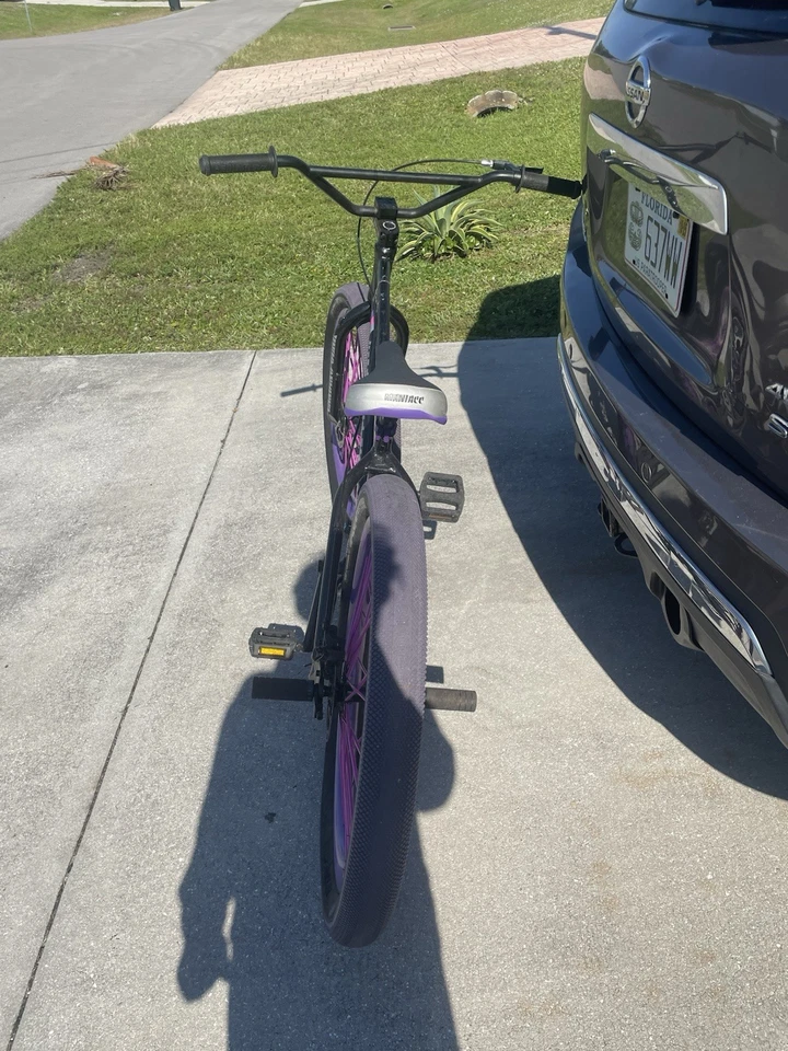 maniac flyer se bike 27.5” purple - Image 3 of 4